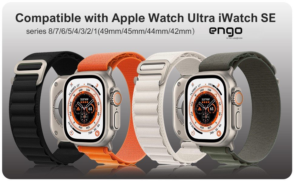 Apple Watch 49mm / 45mm / 44mm / 42mm Alpine Kordon